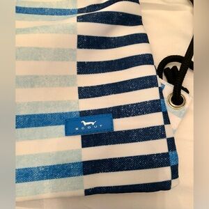 Scout Bags, Old School Drawstring Backpack, Ripped Jeans pattern, NWOTs